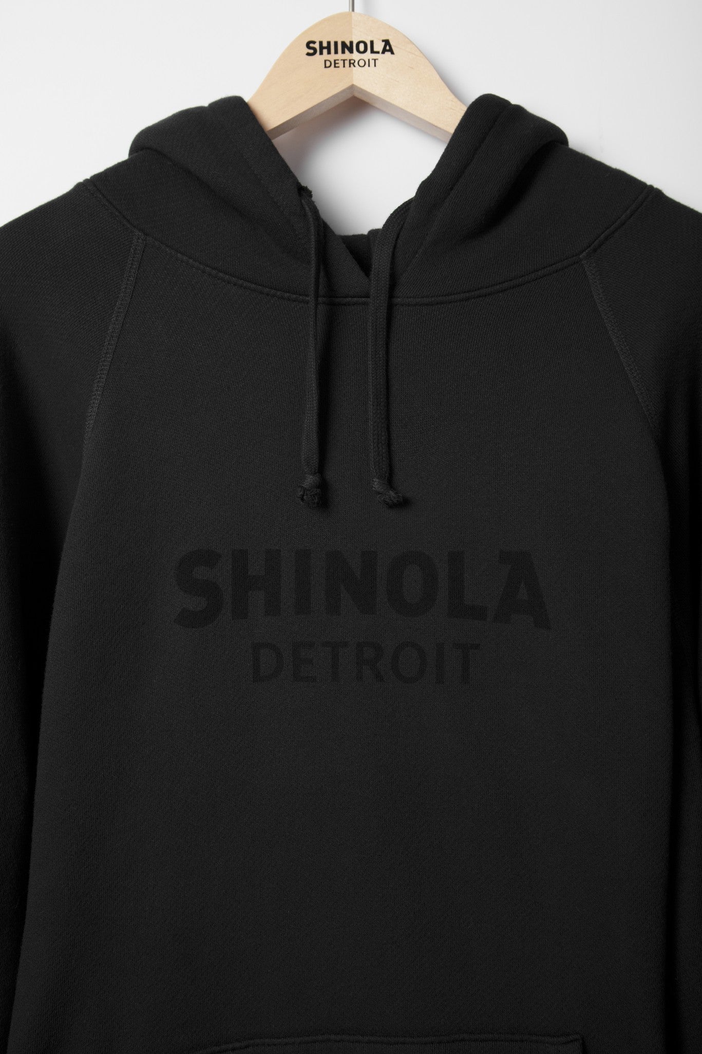 Shinola Logo Hoodie - Black
