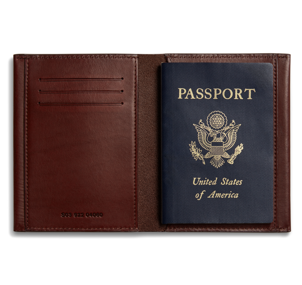 Passport Holder - Merlot