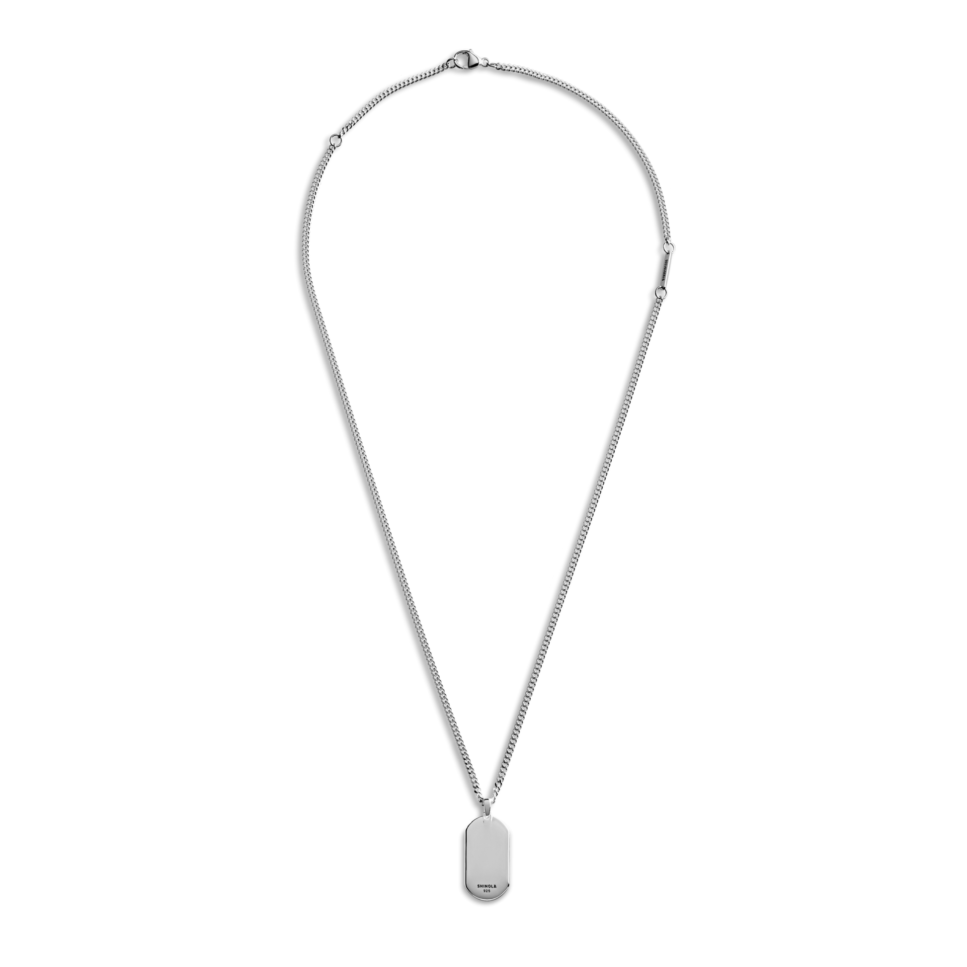 Petoskey Tag Necklace - Large