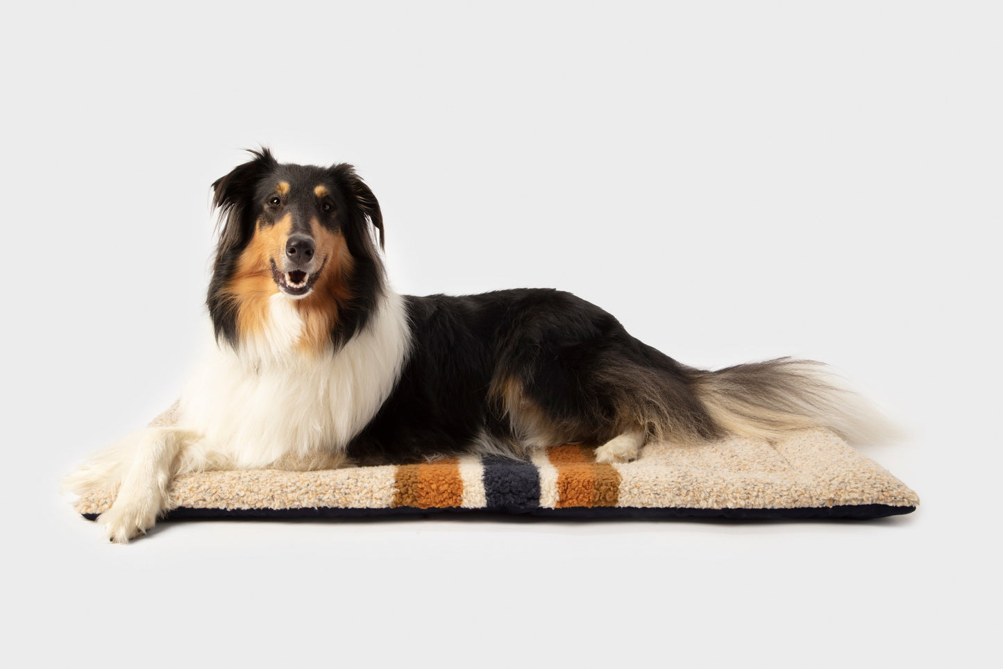 Crate Comfort Mat - Oat Stripe