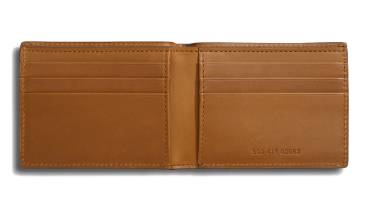 Slim Bifold Wallet - Tan