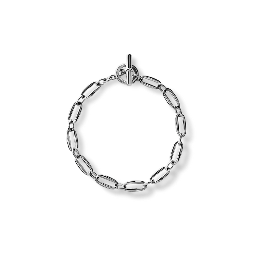 Signature Link Bracelet Sterling