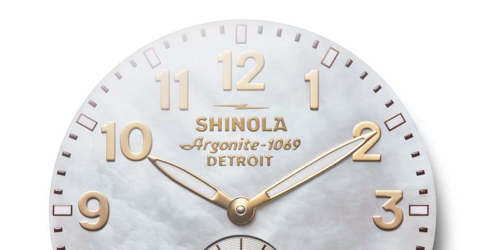 Runwell Watch - Mother Of Pearl