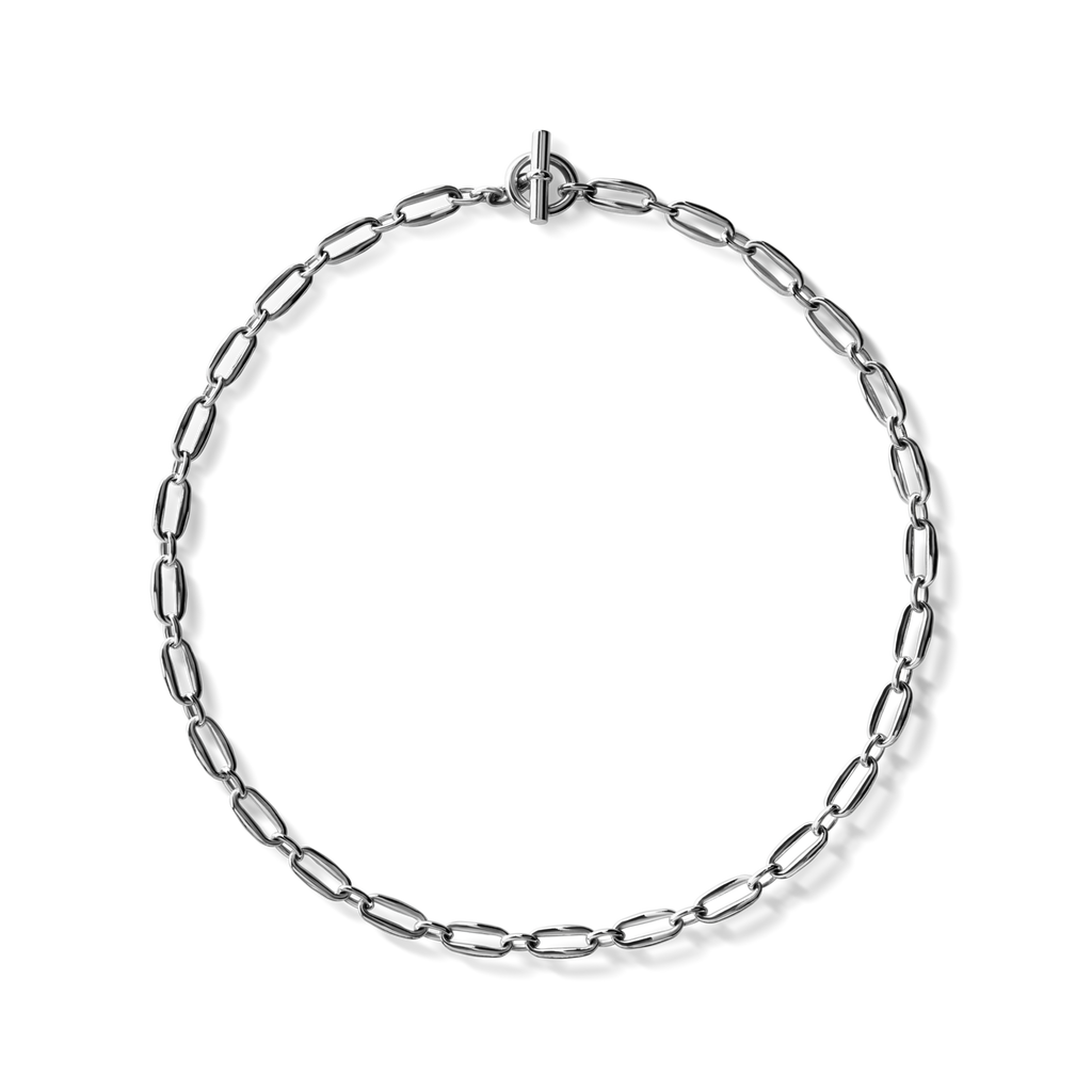 Signature Link Necklace Sterling