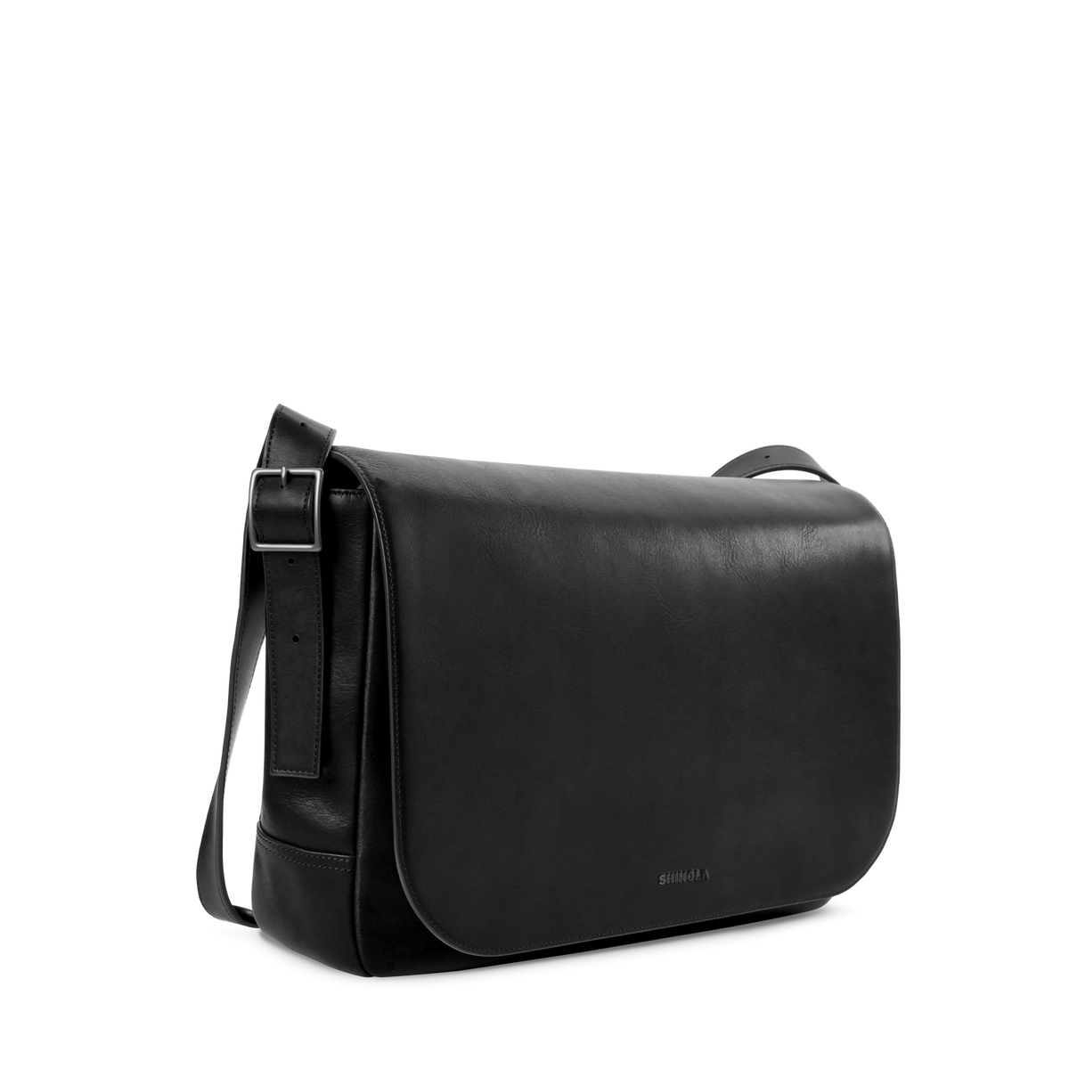 Runwell Messenger Bag - Black
