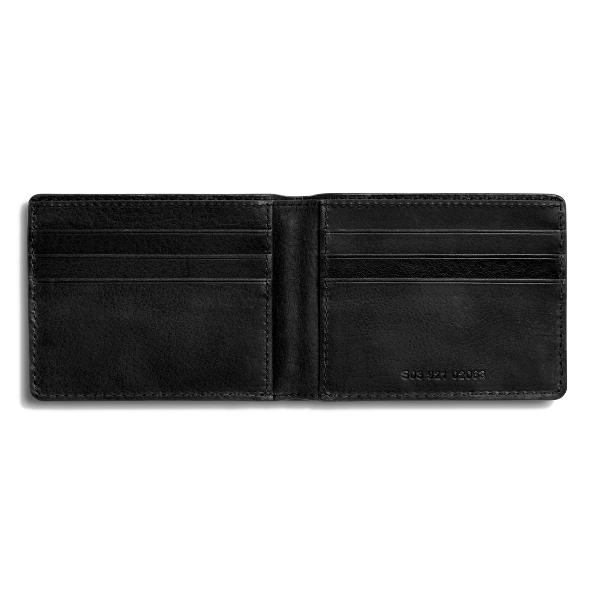 Slim Bifold Wallet - Black