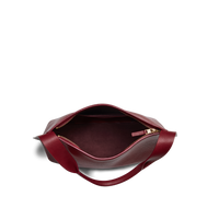 Medium Derby Shoulder Bag - Ruby