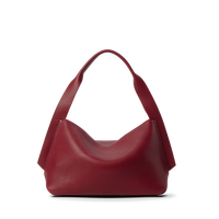 Medium Derby Shoulder Bag - Ruby