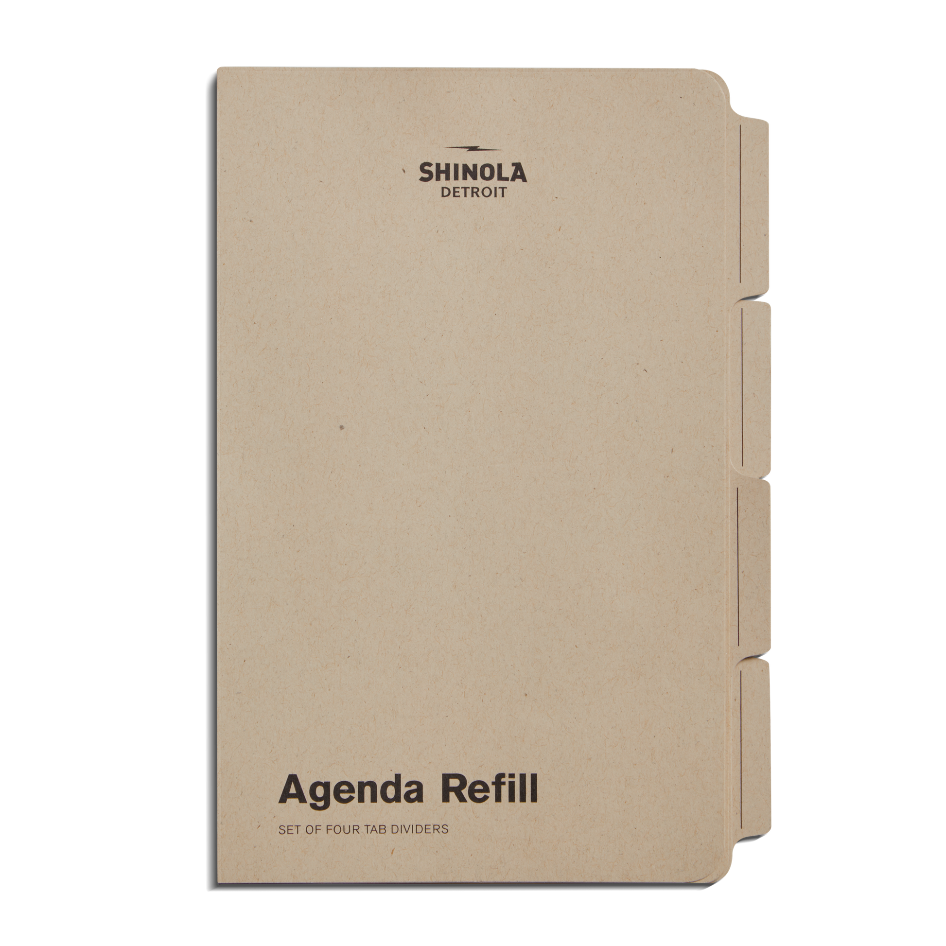 Dividers Agenda Insert - Kraft