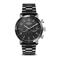 Canfield Sport Chronograph Watch - Black