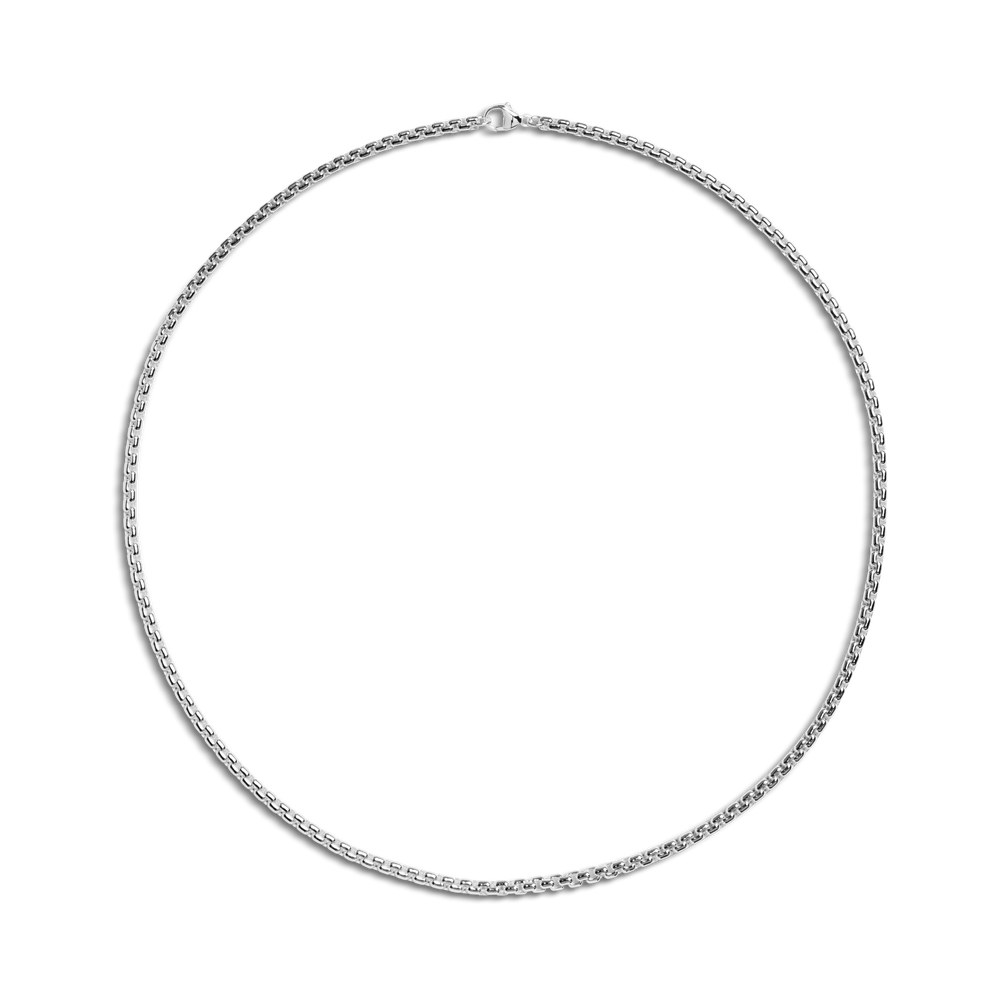 4mm Box Chain Necklace