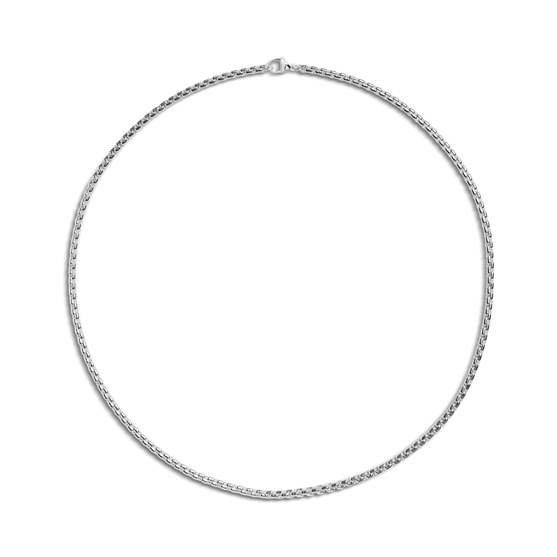 4mm Box Chain Necklace