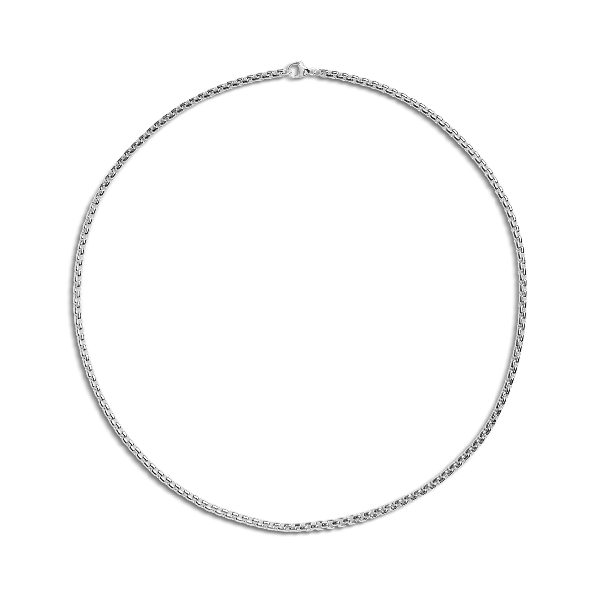 4mm Box Chain Necklace