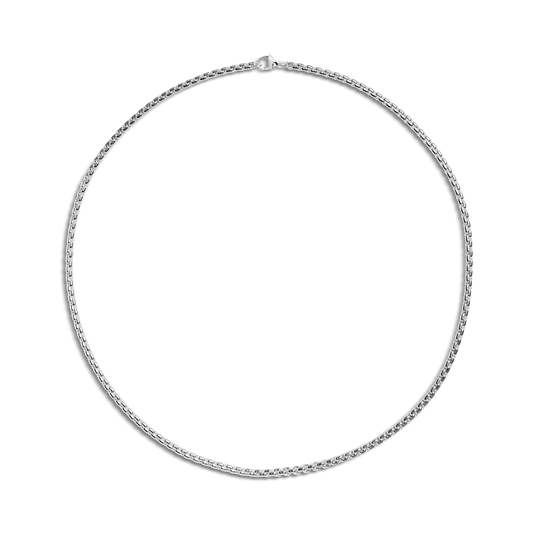 4mm Box Chain Necklace