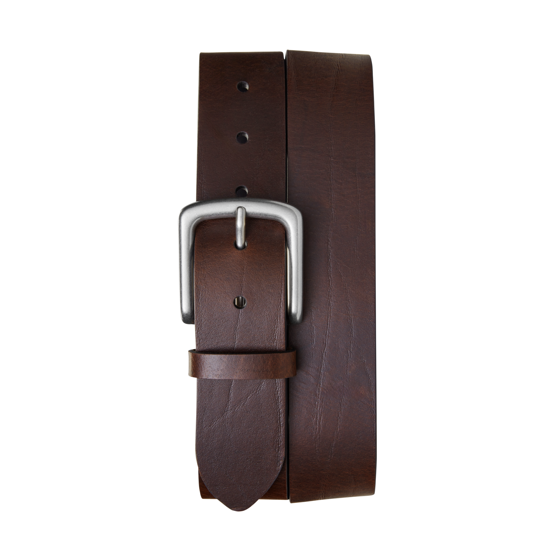 1 1/2" Essential Belt Natural Leather - Dark Brown