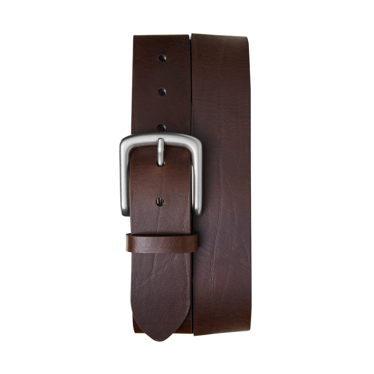 1 1/2" Essential Belt Natural Leather - Dark Brown