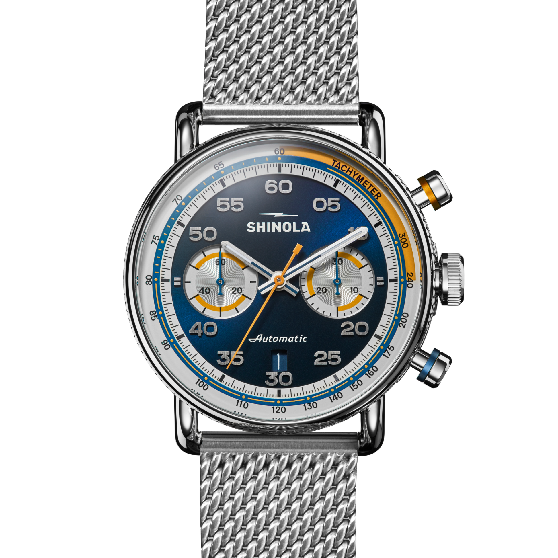 Canfield Speedway Open Road Automatic Chronograph Watch - Blue Canfield Speedway Open Road Automatic Chronograph Watch - Blue