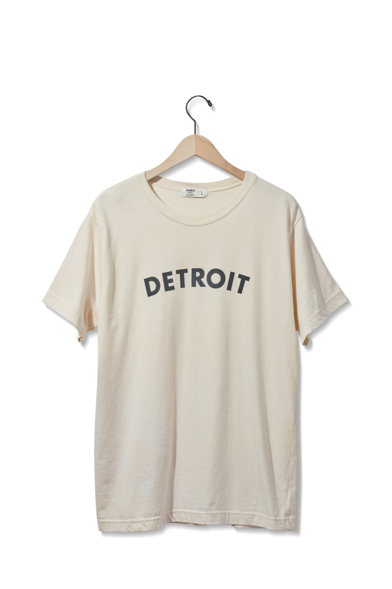 Detroit Graphic T Shirt - Cream