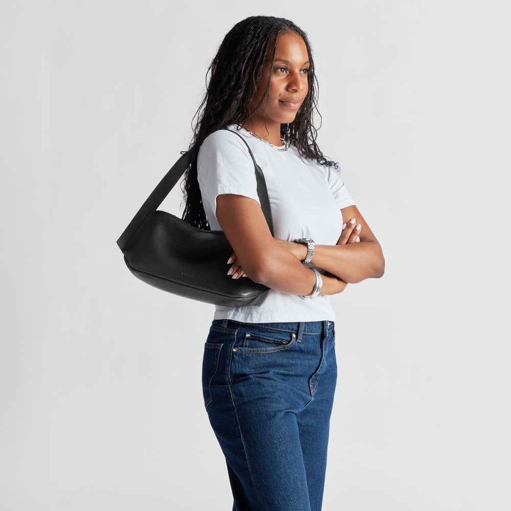 Small Derby Shoulder Bag - Black