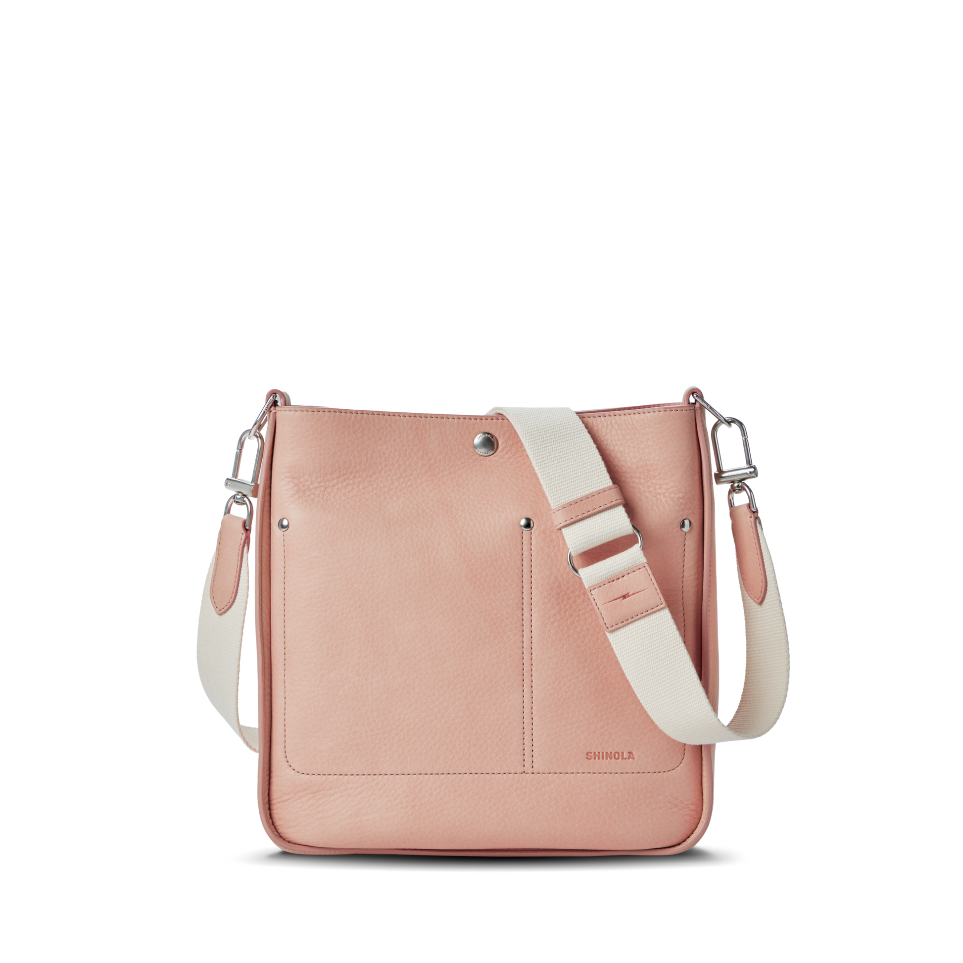 Pocket Crossbody Bag - Rose