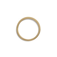 4mm Diagonal Textured Yellow Gold Band