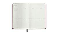 2026 12 Month Runwell Planner - Merlot