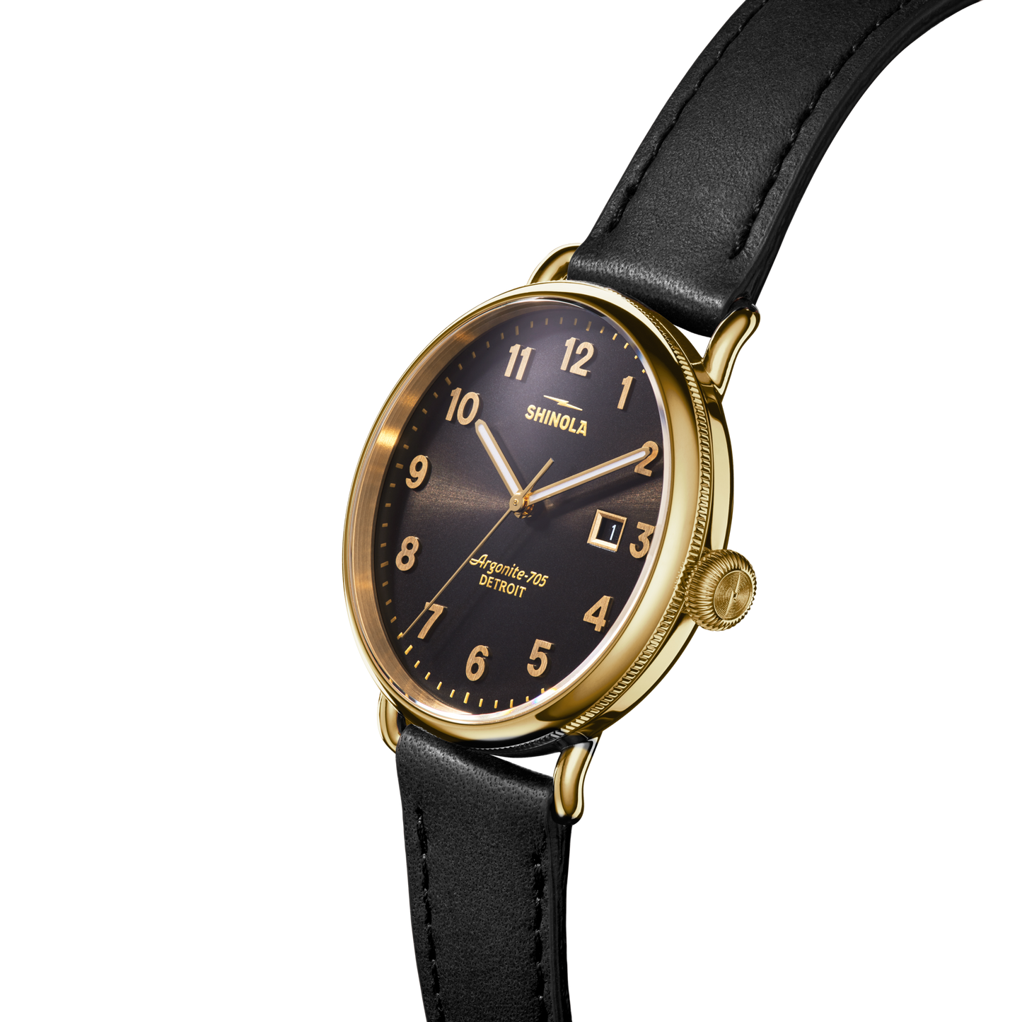 Canfield Watch - Black/Gold