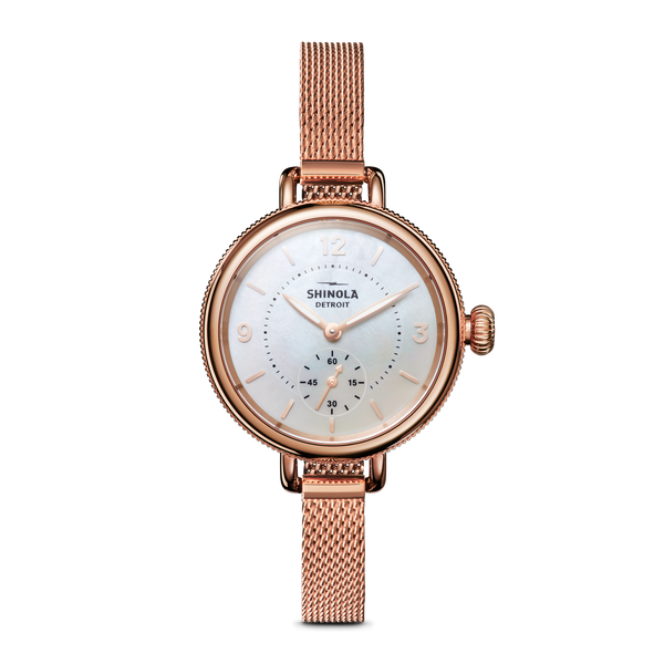 Birdy Watch - White Mother of Pearl