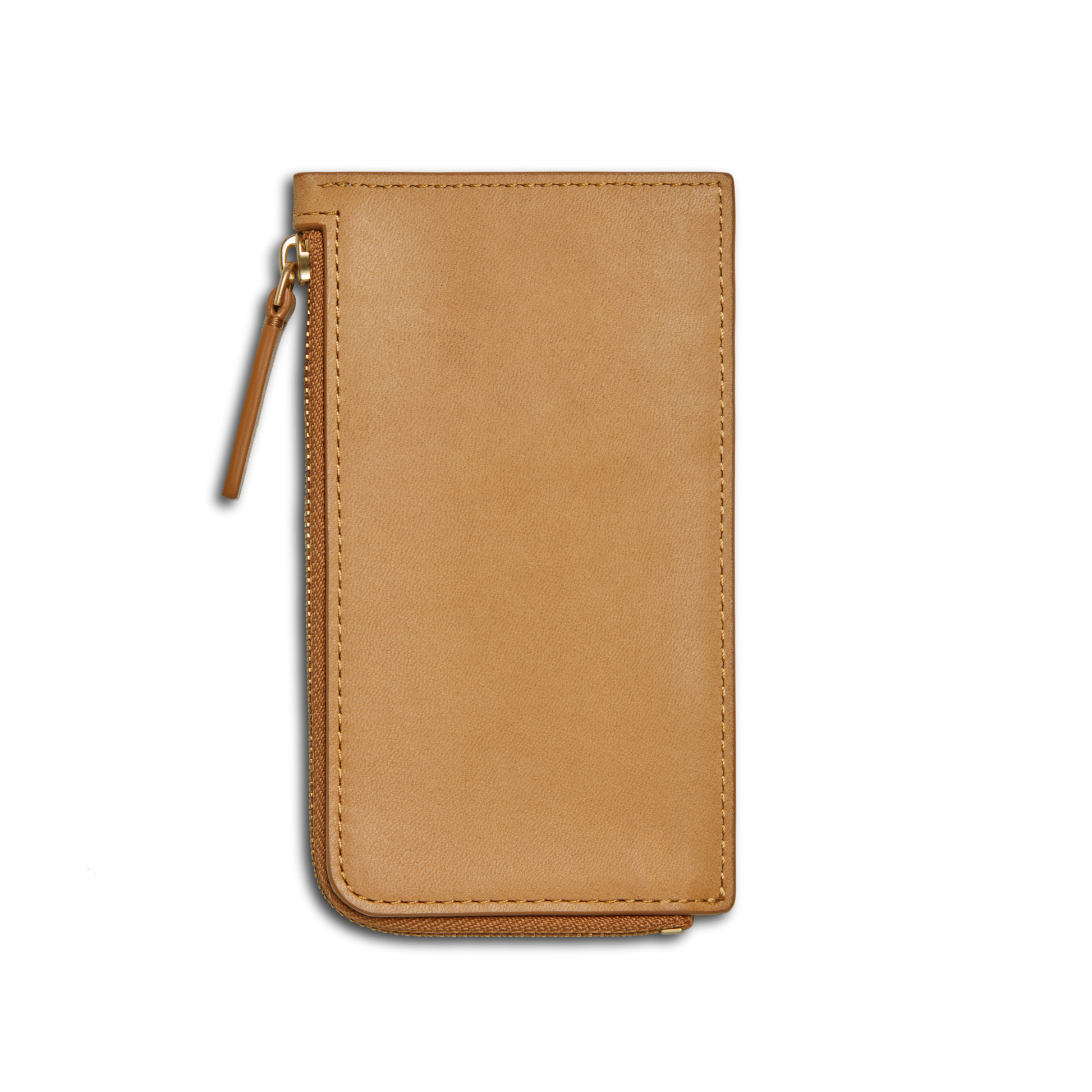 Zip Around Card Case - Honey