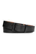 1 1/2" Lightning Bolt Keeper Belt - Black