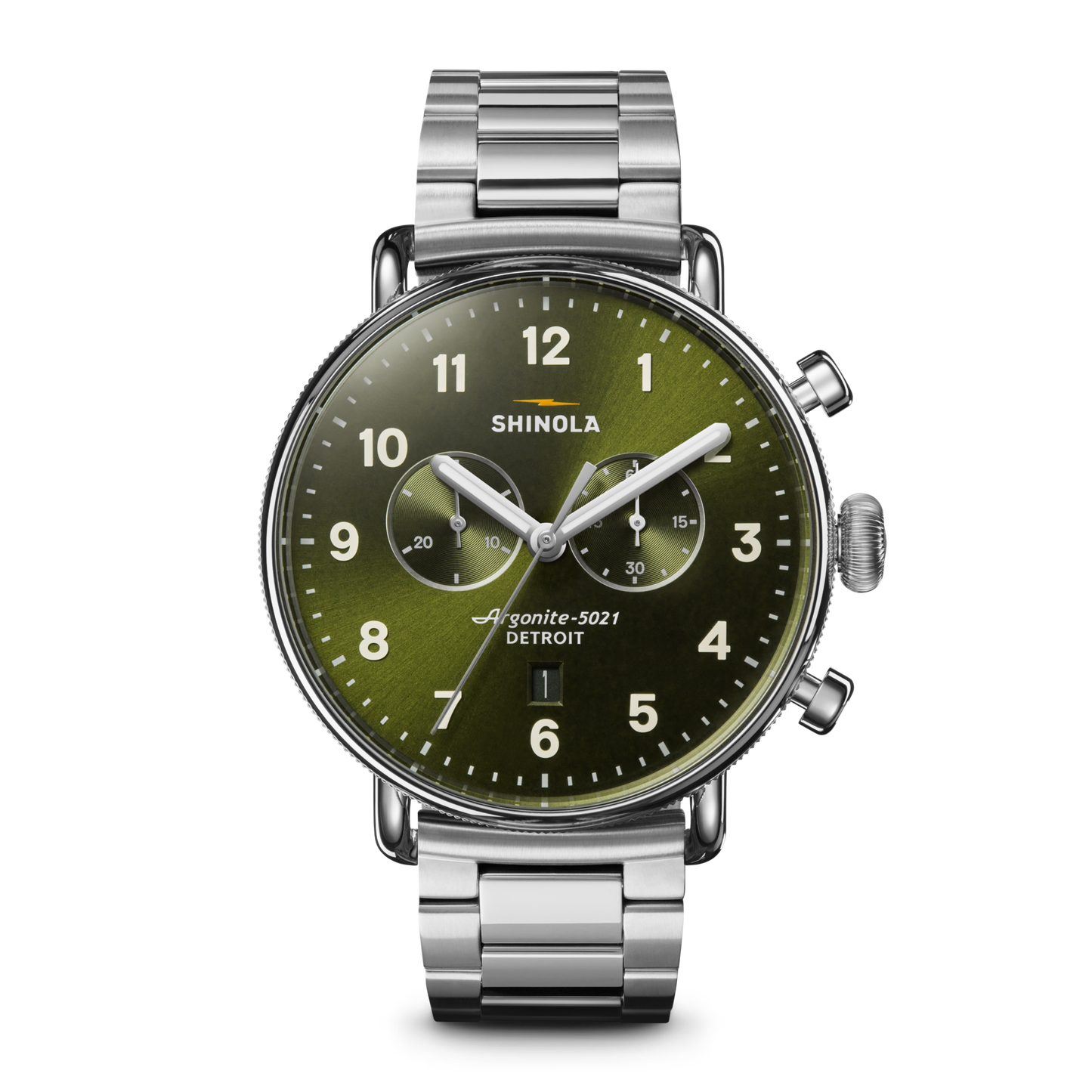 Canfield Chronograph Watch - Dark Olive Canfield Chronograph Watch - Dark Olive