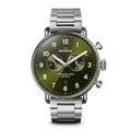 Canfield Chronograph Watch - Dark Olive