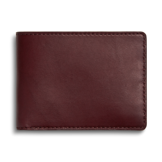 Slim Bifold Wallet - Merlot