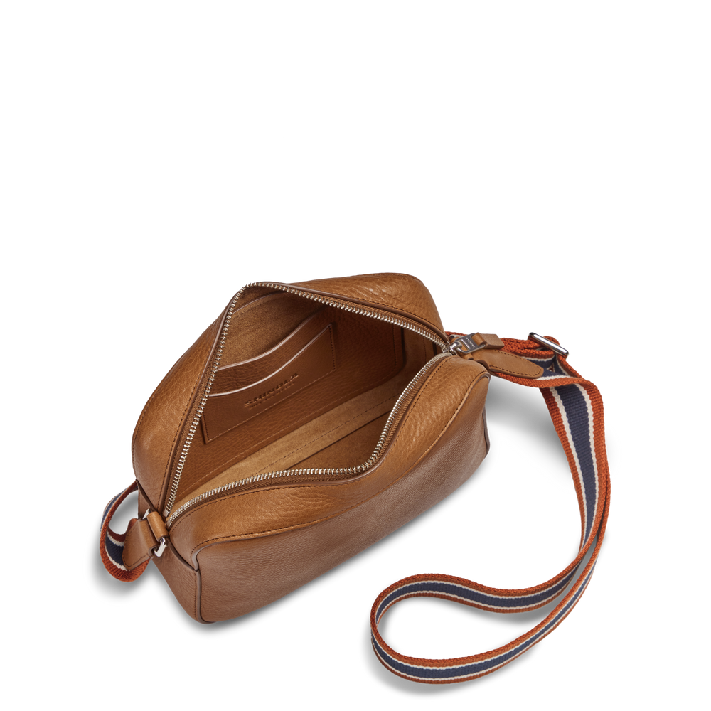 Camera Crossbody Bag - Tan