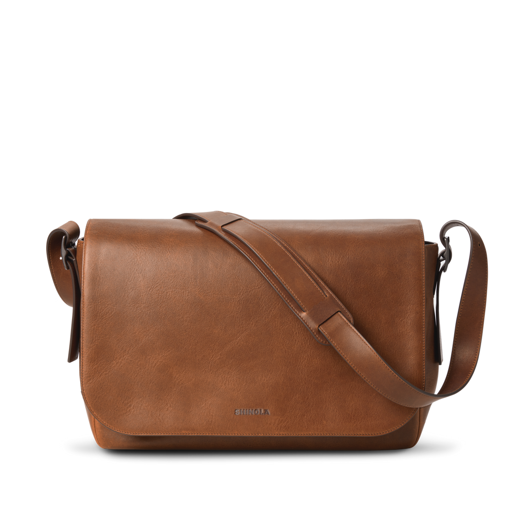 Runwell Messenger Bag - Medium Brown