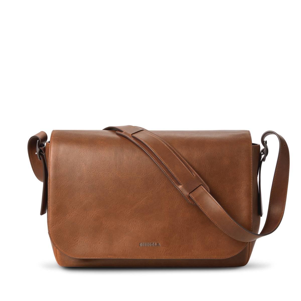Runwell Messenger Bag - Medium Brown