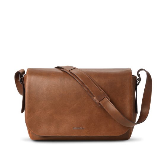 Runwell Messenger Bag - Medium Brown