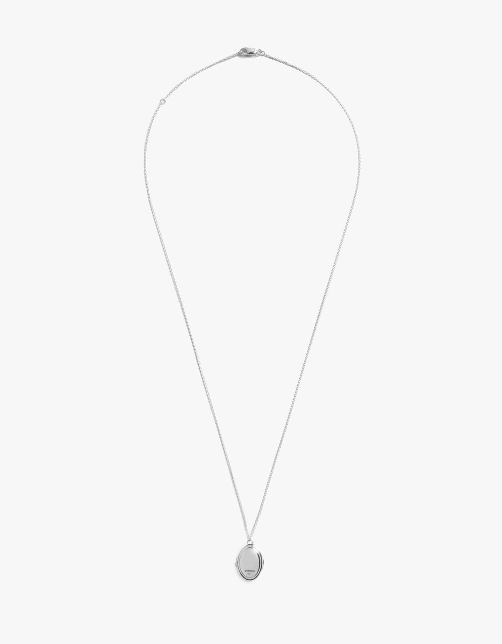 Heirloom Petite Locket Necklace - Sterling Silver