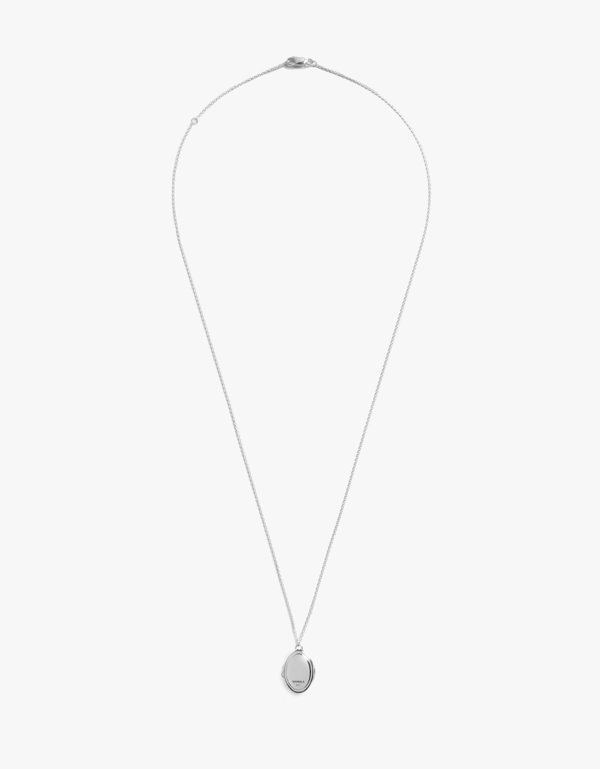 Heirloom Petite Locket Necklace - Sterling Silver