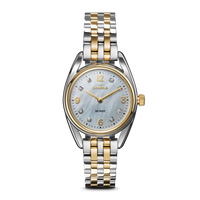 Diamond Derby Watch - White Mother of Pearl