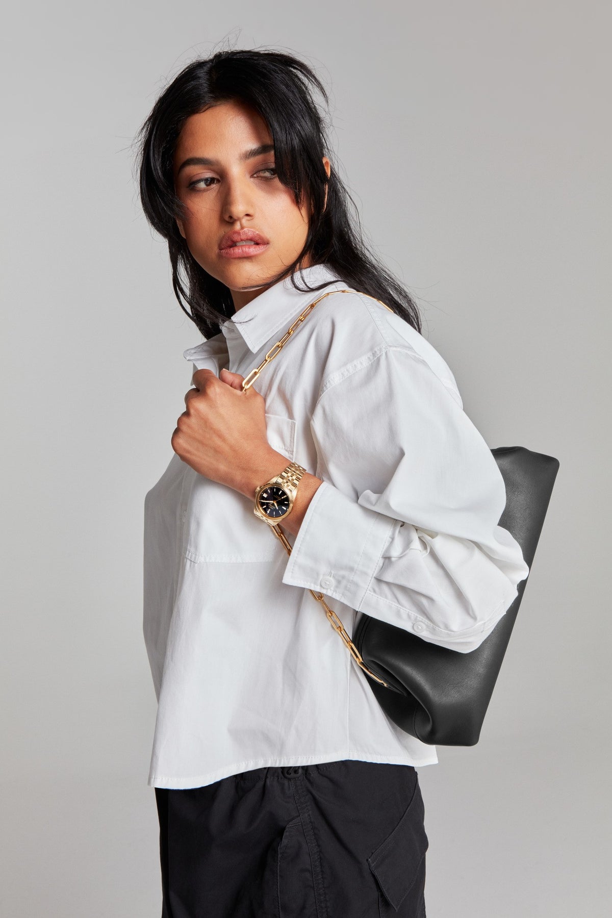 Belle Clutch - Black