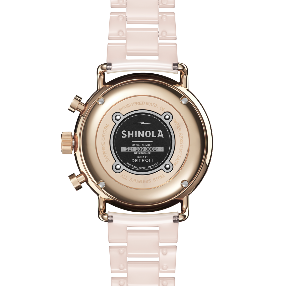 Canfield Sport Chronograph Watch - White