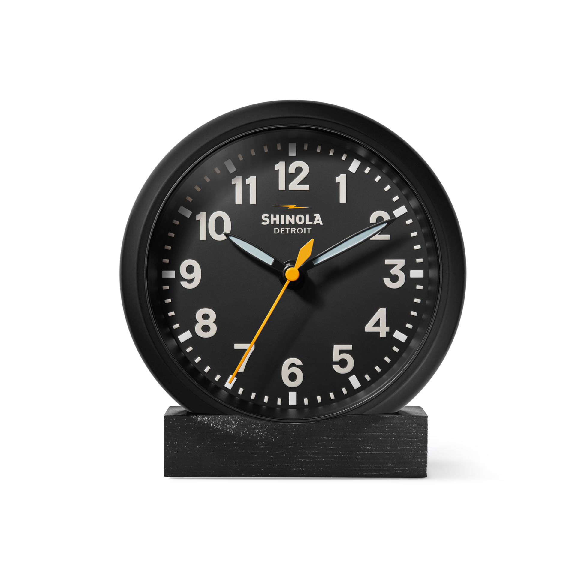 6" Runwell Clock - Black