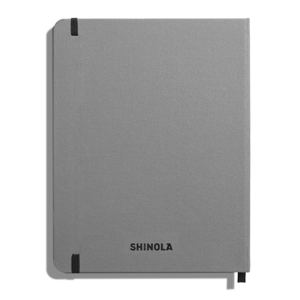 Large Hard Ruled Journal - Stone