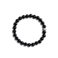 8mm Beaded Onyx Bracelet - Onyx