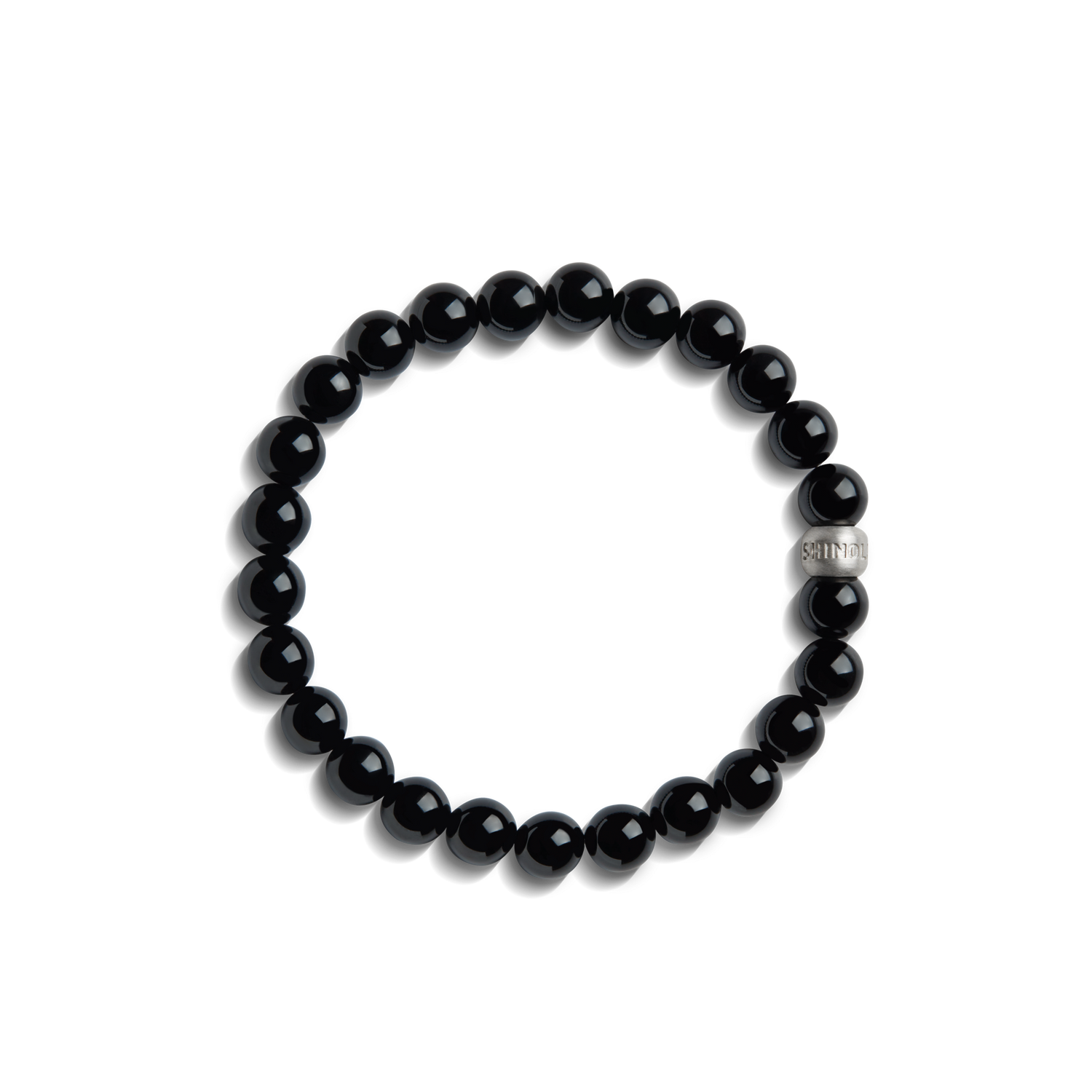 8mm Beaded Onyx Bracelet - Onyx