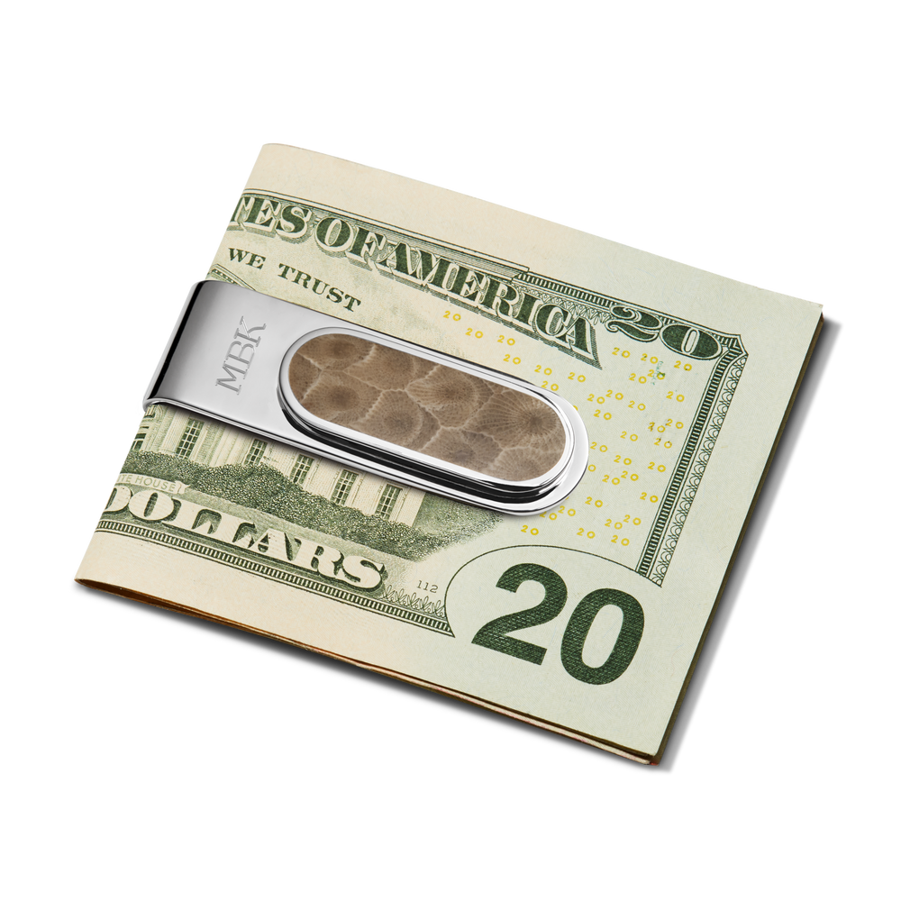Petoskey Money Clip - Sterling Silver
