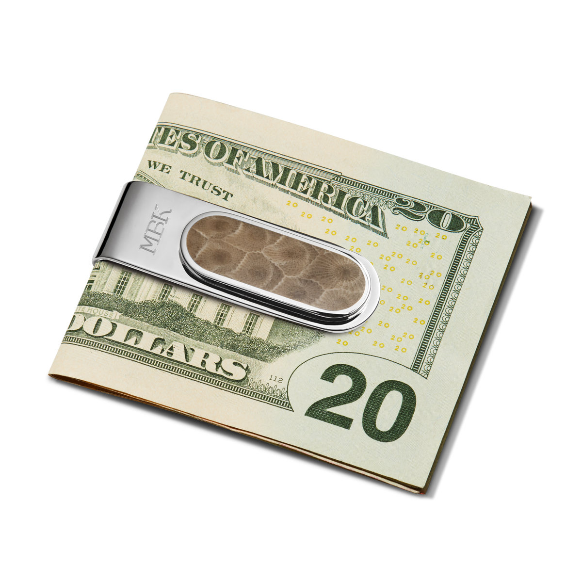Petoskey Money Clip - Sterling Silver