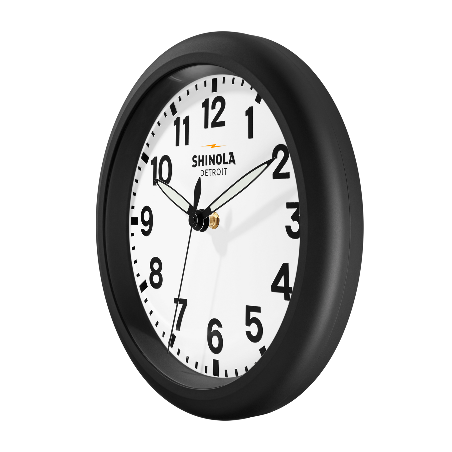 14" Runwell Clock - White