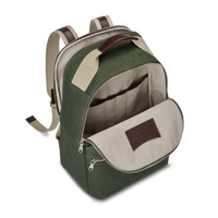 Runwell Canvas Backpack - Olive